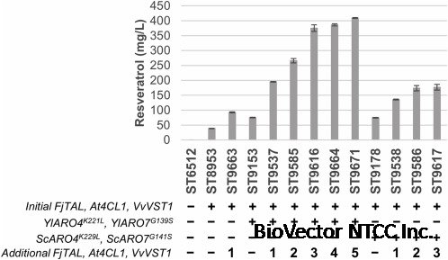Engineering the oleaginous yeast Yarrowia lipolytica for high-level resveratrol production - ScienceDirect